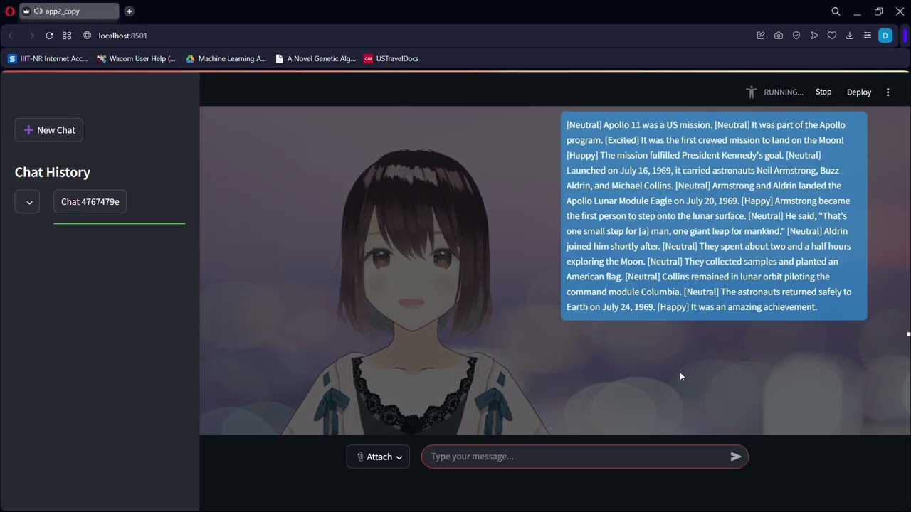 3D Avatar-Based RAG Chatbot
