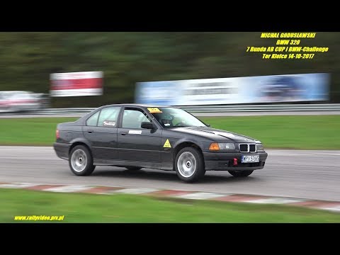 MICHAŁ GODUSŁAWSKI - BMW 320 - Finałowa 7 Runda AB CUP i BMW-Challenge  Tor Kielce 14-10-2017