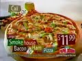 Papa Johns Pizza 2007 Television Commercial Smokehouse Bacon Ham Pizza