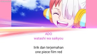 Download lagu UTA - Watashi wa saikyou ONEPIECE FILM RED SONG mp3