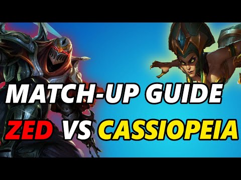 Zed vs Cassiopeia Tips & Tricks (Runes/Items/Playstyle)