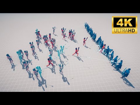 CLUBBERS vs ALL VIKING UNITS | TABS | 4K Gameplay