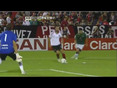 Golazo de Ignacio Scocco doblete - Newells Old Boys 6 x 1 San Martin SJ - Fecha 14 - Liga Argentina