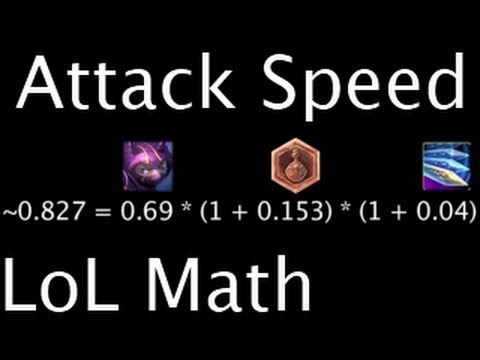 LoL Math - Attack Speed