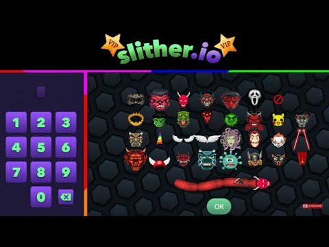 Slither.io 10 NEW SECRET CODES - Slither io VIP DEVIL MOD