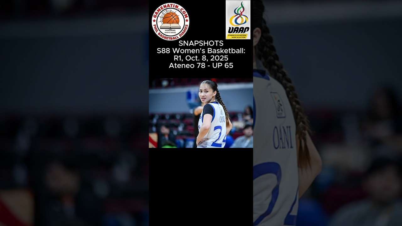 Snapshots: Women's Basketball: Ateneo 78 - UP 65