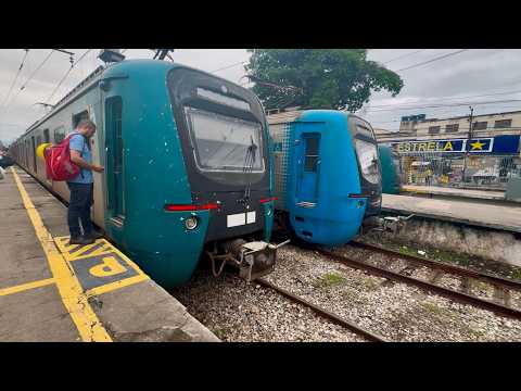 SuperVia | Da Central do Brasil a Santa Cruz no trem CNR 3000