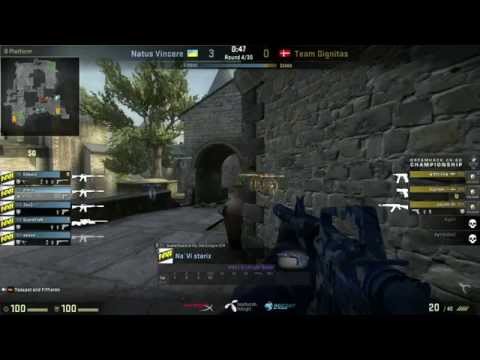 DreamHack Winter 2014: NaVi vs DIG G1 | Natus Vincere vs Team Dignitas G1 (28.11.2014)