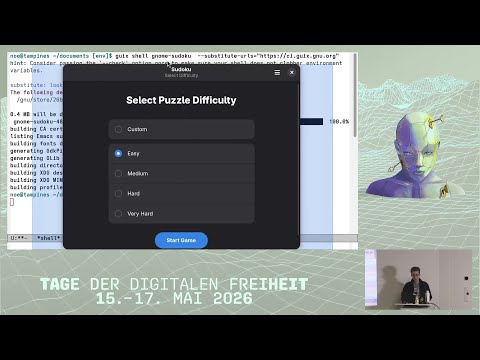 Video Thumbnail: TDF 2026 - Practical software freedom with GNU Guix
