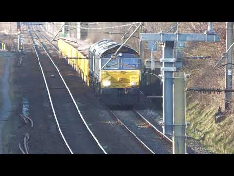 66423+791'sb 6K05'Carlisle/Crewe Basford Hall ballast Charnock Richard 18'3'25