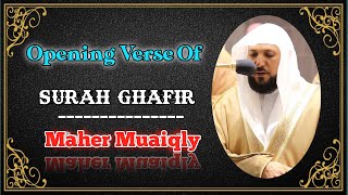 Download lagu Surah Ghafir (01-17) || By Sheikh Maher Al Muaiqly With Arabic and English Translation mp3