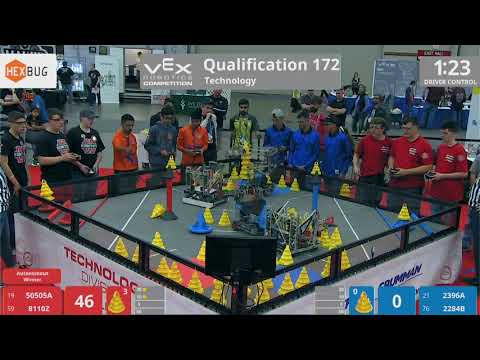 2018 VRC Tech Q172 - 50505A 8110Z vs 2396A 2284B - 97 to 86