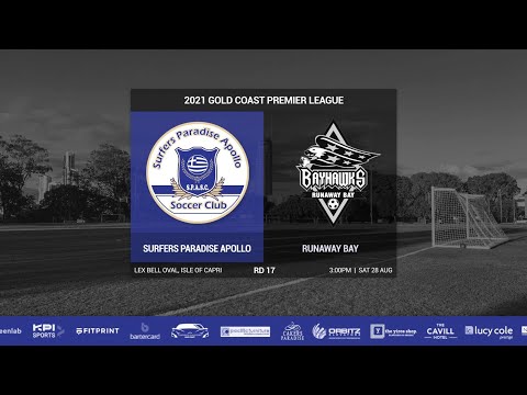 2021 FGC Premier League Rd 17 - Surfers Paradise vs Runaway Bay (7-1)