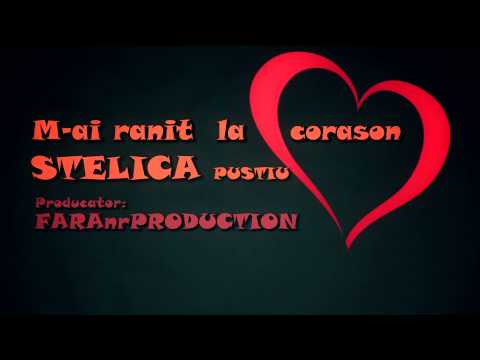 PROMO Stelica Pustiu - M-ai ranit la corason -  Urmariti versiunea full