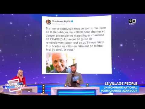 [TPMP] L HOMMAGE COMPLETEMENT RATER A CHARLES AZNAVOUR