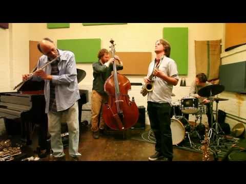 David Schnug Quartet featuring Daniel Carter - at IBEAM, Brooklyn - Apr 26 2012