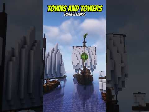 Gamomnia - Towns and Towers Mod - Must Try Minecraft Mods - Part 17 #minecraftmods