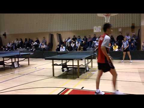 Potomac fall 2012 Semi 3rd set. Wang, Qing Liang vs Li, Tao
