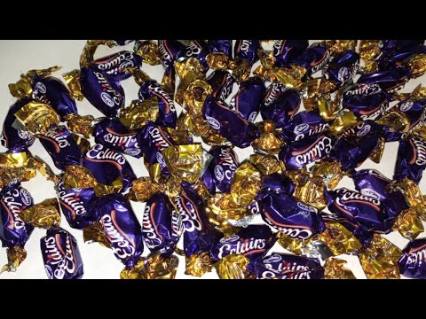 Cadbury Eclairs Toffee Unwrapping ASMR