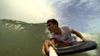 preview picture of video 'Bodyboarding Mooloolaba'
