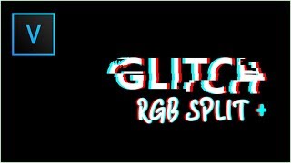 베가스 강좌 글리치 효과와 RGB SPLIT에 대해 배워 봅시다. /베가스 글리치/ 글리치 트랜지션/ 글리치 자막/ RGB분리 효과