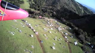 preview picture of video 'Design Village 2012 at Cal Poly SLO from the air, second flight'