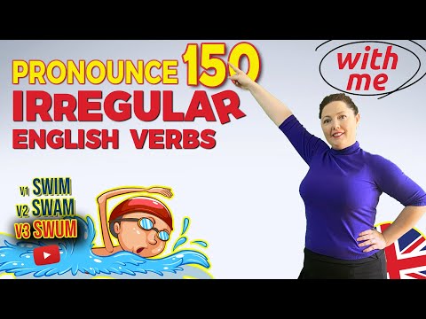 150 Irregular English Verbs: Listen & Repeat with Images! 😍
