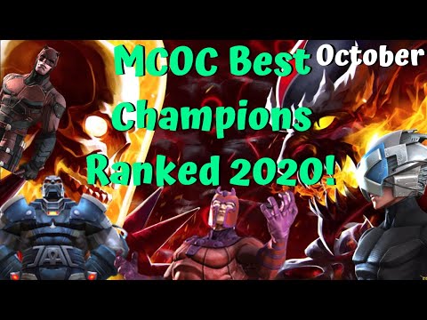 MCOC Best Champions Ranked! Tier List! Offensive! Beyond God Tier! - Marvel Contest of Champions