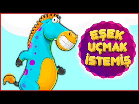 Eşek Uçmak İstemiş - Bebek Şarkıları Türkçe - Eşek Şarkısı - Çizgi Film