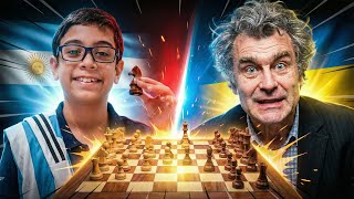 O MESSI do Xadrez vs O GÊNIO LOUCO! Faustino Oro CHOCOU contra Ivanchuk
