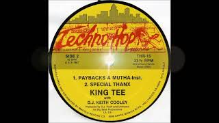 King Tee - Paybacks A Mutha (Instrumental)