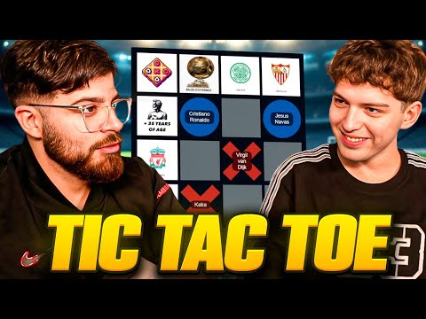 TIC TAC TOE FOOTBALL vs. DAVO: WHO KNOWS MORE ABOUT FOOTBALL? (GUESS THE PLAYER).?