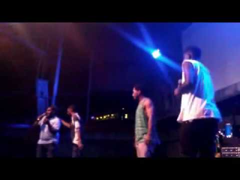 All night Long on stage stussycrew ft Leeroy x JayBLaque