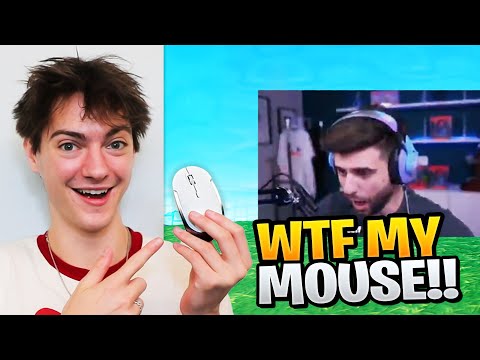 I TROLLED SypherPK With a WIRELESS Mouse!