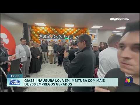 Nova unidade do Giassi movimenta comércio e empregos em Imbituba