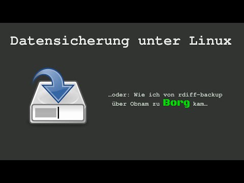 BitBastelei #193 - Backups unter Linux » Borg Backup