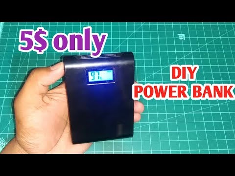 DIY Kit Dual USB 5V 1A 2A Power Bank 18650 Battery Charger Box