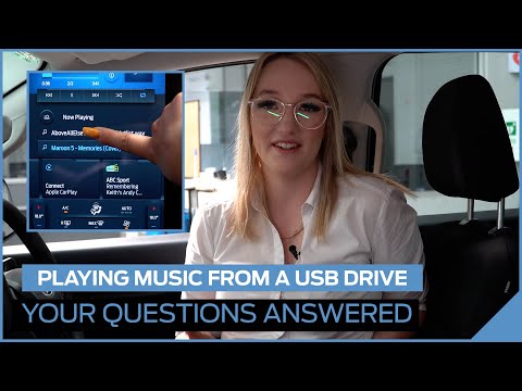 Can you play music from a USB thumb drive Next Gen Ford Ranger
