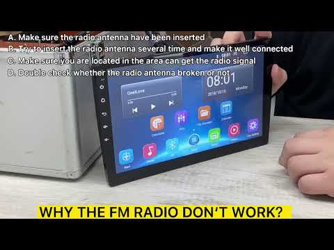Why does the FM radio doesn't work for car radio?
