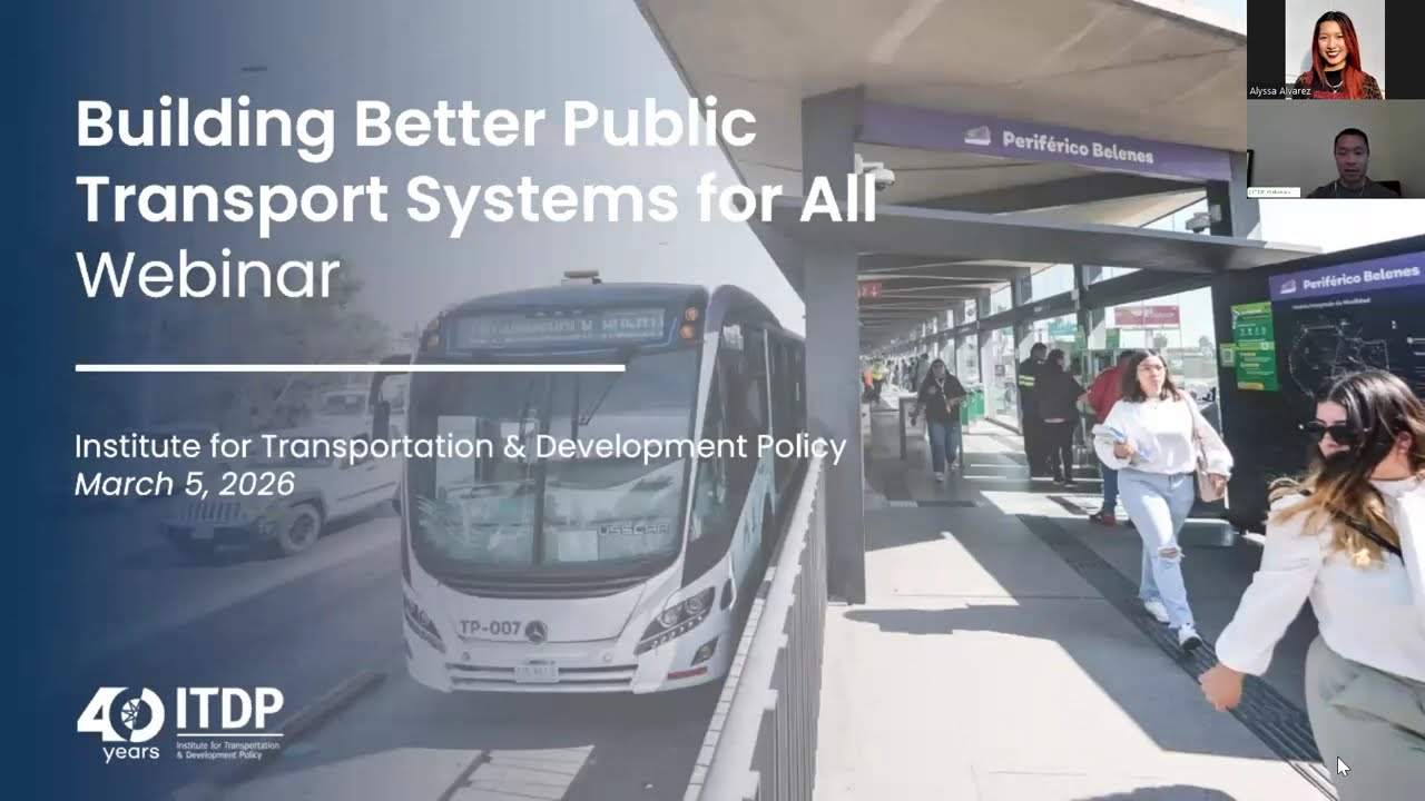[Portuguese] Building Better Public Transport Networks for All