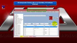 Zed-BULL 46 transponder cloning with v7.4.5 PC Software(internet)