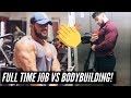 MUSCULATION vs FULL TIME JOB! / MAINTIENT CALORIQUE: Garder un poids stable!