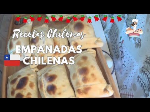 Empanadas chilenas  (de pino) Recetas chilenas