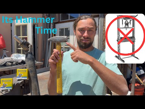 You're installing U Joints Wrong. Hammer them, Don't Press them...