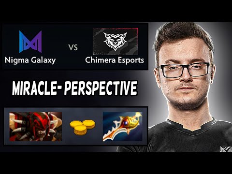 Miracle- CARRY Perspective | Nigma Vs Chimera : Grand Final 🔥