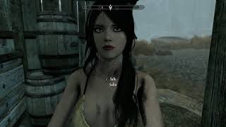 Skyrim Special Edition Mod Review Sofia the Funny Fully Voiced Follower
