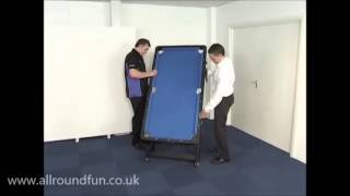 Riley 5ft Folding Pool Table FP5B+