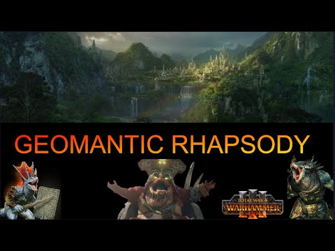 Geomantic Rhapsody: Unleashing the Lizardmen's Rap  | Total War WARHAMMER III