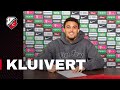 KLUIVERT | ?️  'Het doet me goed dat de club zoveel vertrouwen in mij heeft'