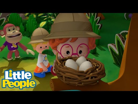 Little People Mini Adventures | We Need To Put Back The Bird's Nest | Kids Cartoons - Kids TV Series, Kingdom Kids Zone - Little People - Fisher Price